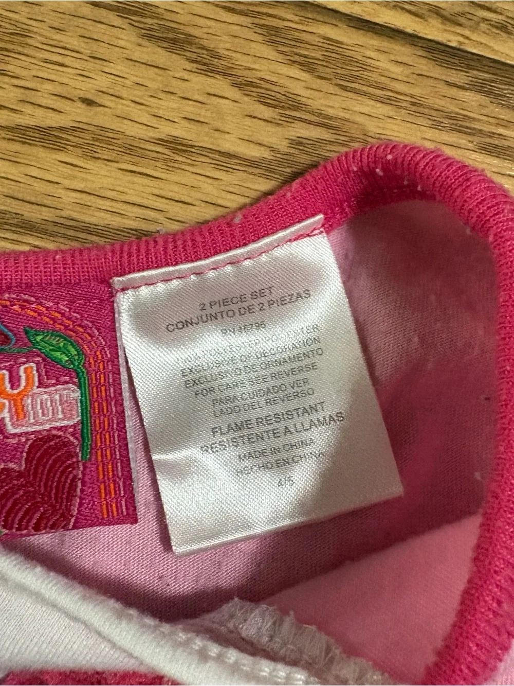 RARE Y2K Nickelodeon Zoey 101 Girls Pajama Top Shirt Size Youth 4/5
